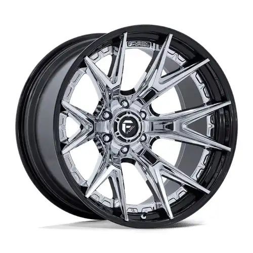 FUEL FC402 CATALYST CHROME W/ GLOSS BLACK LIP 8x170 20R 9 125.1 1