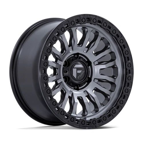 FUEL FC857 RINCON MATTE GUNMETAL W/ M-BLACK LIP 5x150 20R 9 110.1 25