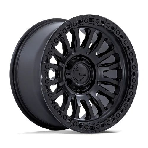 FUEL FC857 RINCON MATTE BLACK W/ GLOSS BLACK LIP 6x139.7 18R 9 106.1 1