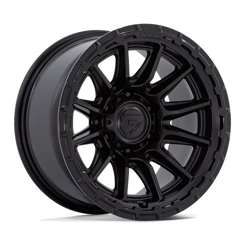 FUEL FC866 PISTON BLACKOUT W/ GLOSS BLACK LIP 6x139.7 17R 9 106.1 1