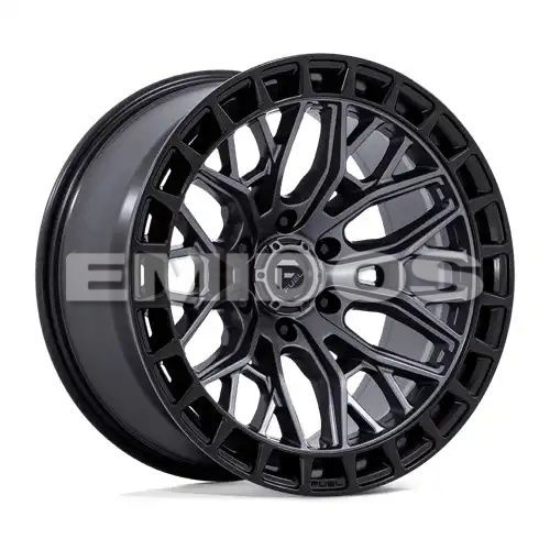 FUEL FC869 SIGMA MATTE GUNMETAL W/ M-BLK LIP 5x127 17R 9 71.5 1