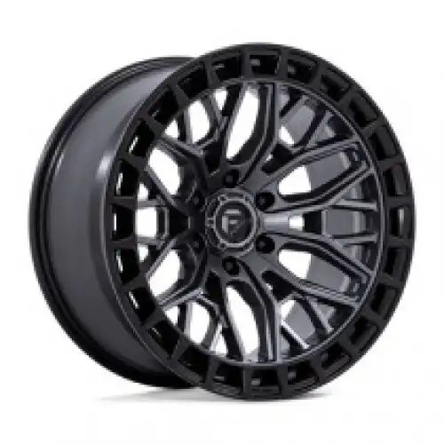FUEL FC869 SIGMA MATTE GUNMETAL W/ M-BLK LIP 6x139.7 20R 9 106.1 1