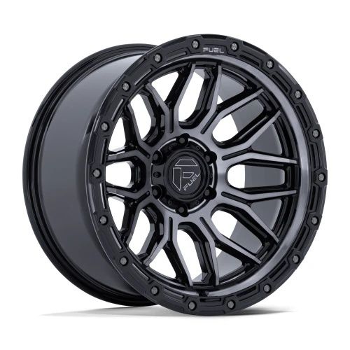 FUEL FC881 SURGE GLOSS BLACK MACHINED W/ GRAY TINT 6x135 17R 9 87.1 20