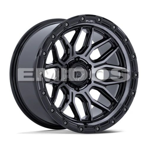 FUEL FC881 SURGE GLOSS BLACK MACHINED W/ GRAY TINT 6x139.7 17R 9 106.1 20