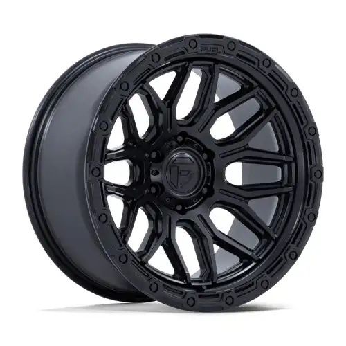 FUEL FC881 SURGE MATTE BLACK W/ GLOSS BLACK LIP 6x135 17R 9 87.1 1