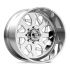 Fuel Forged FF111 POLISHED 8x180 22R 12 124 -40