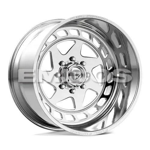 Fuel Forged FF117 POLISHED 8x180 22R 12 124 -40