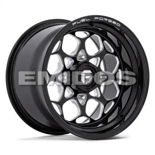 Fuel UTV FV400 SCEPTER UTV GLOSS BLACK MILLED 4x156 15R 10 115.1 BNK