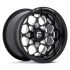 Fuel UTV FV400 SCEPTER UTV GLOSS BLACK MILLED 4x156 15R 10 115.1 BNK