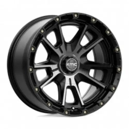 KMC KM100 SYNC SATIN BLACK W/ GRAY TINT 5x127/139.7 20R 9 78.1 BNK