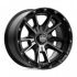 KMC KM100 SYNC SATIN BLACK W/ GRAY TINT 5x127/139.7 17R 9 78.1 BNK