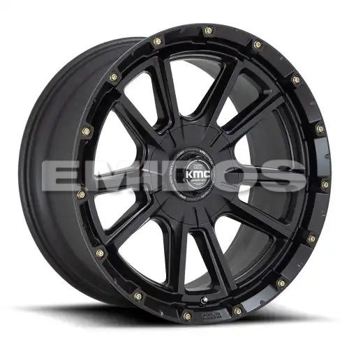 KMC KM100 SYNC SATIN BLACK 6x135/139.7 17R 9 106.1 BNK