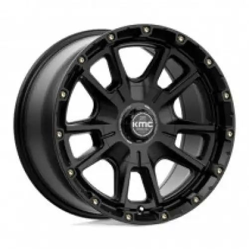 KMC KM100 SYNC SATIN BLACK 6x120/139.7 17R 9 78.1 18