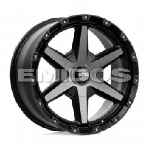 KMC KM101 TEMPO SATIN BLACK W/ GRAY TINT 6x135/139.7 20R 9 106.1 18