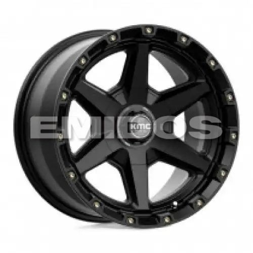 KMC KM101 TEMPO SATIN BLACK 6x135/139.7 20R 9 106.1 BNK