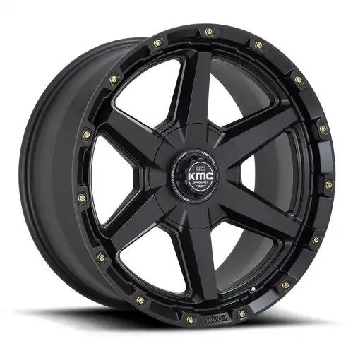 KMC KM101 TEMPO SATIN BLACK 6x114.3/139.7 R 9 78.1 18
