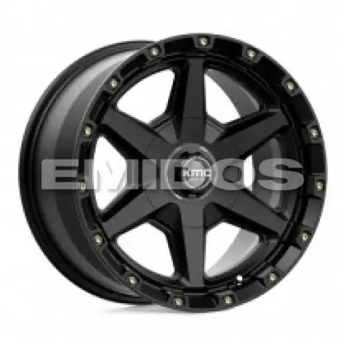KMC KM101 TEMPO SATIN BLACK 6x135/139.7 17R 9 106.1 18