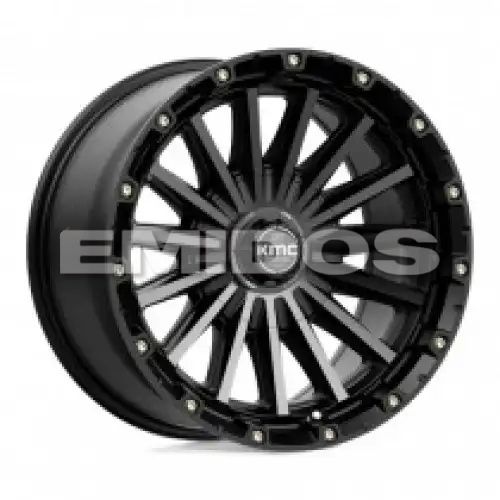 KMC KM102 SIGNAL SATIN BLACK W/ GRAY TINT 5x127/139.7 20R 9 78.1 18