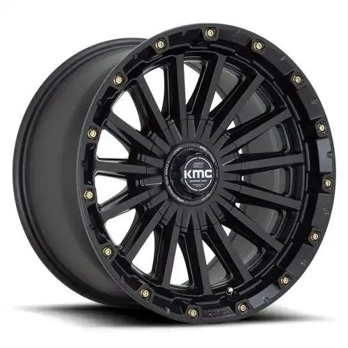 KMC KM102 SIGNAL SATIN BLACK 6x135/139.7 20R 9 106.1 18