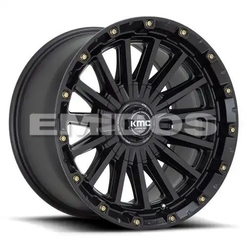 KMC KM102 SIGNAL SATIN BLACK 6x120/139.7 20R 9 78.1 BNK