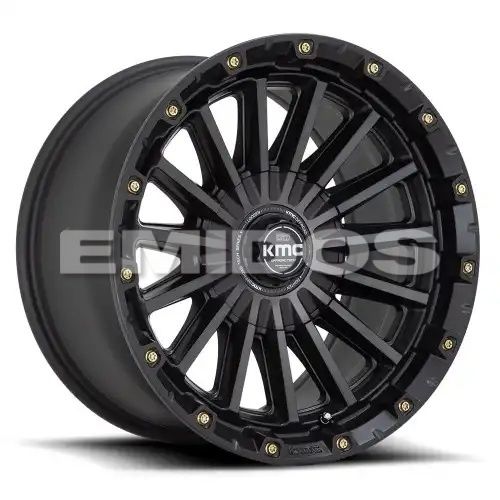 KMC KM102 SIGNAL SATIN BLACK W/ GRAY TINT 5x127/139.7 17R 9 78.1 -12