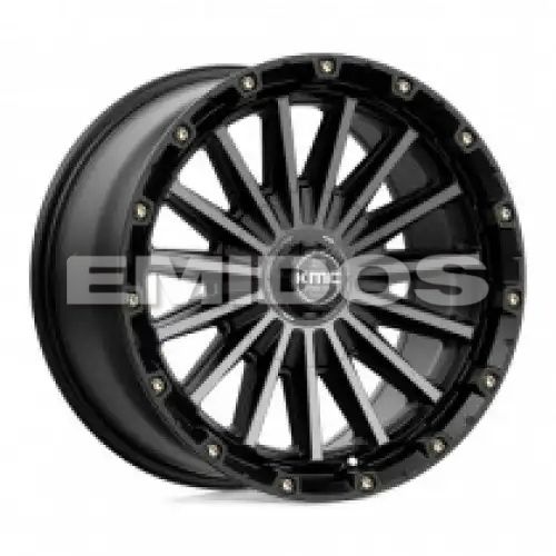 KMC KM102 SIGNAL SATIN BLACK W/ GRAY TINT 6x135/139.7 17R 9 106.1 18