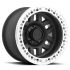 KMC KM229 MACHETE CRAWL BEADLOCK SATIN BLACK W/ MACHINED RING 6x139.7 R 9 108 -38