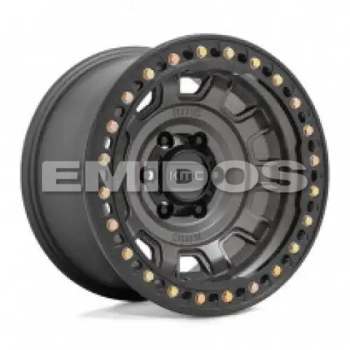 KMC KM236 TANK BEADLOCK ANTHRACITE 5x127 17R 9 71.5 -15