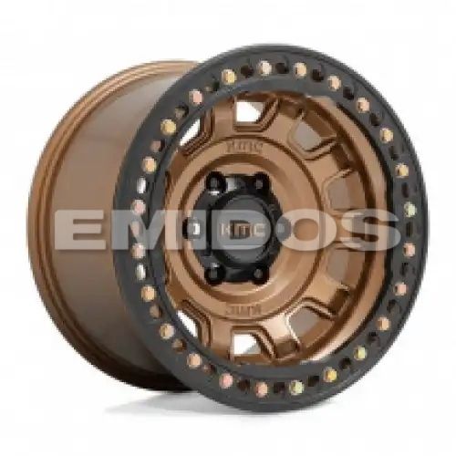 KMC KM236 TANK BEADLOCK MATTE BRONZE 6x139.7 17R 9 108 -15