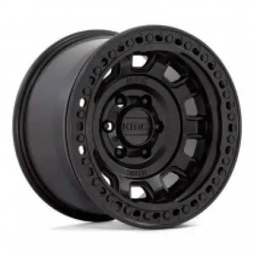 KMC KM236 TANK BEADLOCK SATIN BLACK 6x139.7 17R 9 108 -38