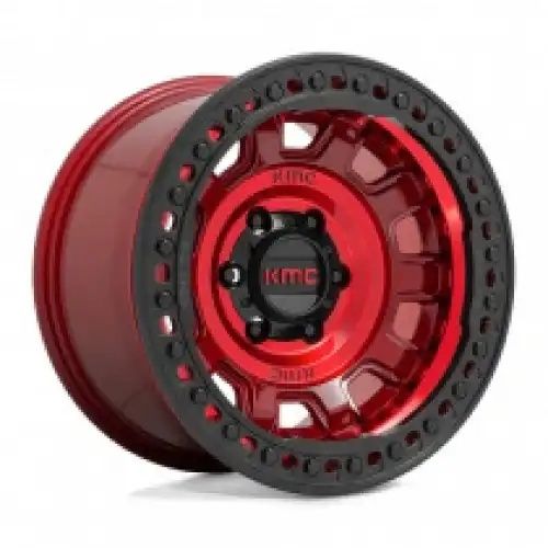 KMC KM236 TANK BEADLOCK CANDY RED 8x170 17R 9 125.1 -38