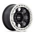 KMC KM237 RIOT BEADLOCK SATIN BLACK W/ MACHINED RING 5x127 17R 8.5 71.5 BNK