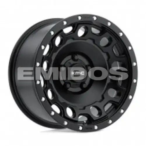 KMC KM529 HOLESHOT SATIN BLACK 5x114.3 17R 8.5 72.56 34