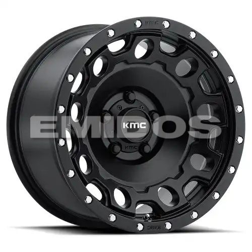 KMC KM529 HOLESHOT SATIN BLACK 5x127 17R 9 78.1 -12