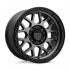 KMC KM535 GRENADE OFF-ROAD MATTE GRAY W/ MATTE BLACK LIP 6x139.7 16R 8 106.1 -6