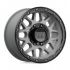 KMC KM535 GRENADE OFF-ROAD MATTE GRAY W/ MATTE BLACK LIP 8x180 17R 9 124.2 18