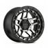 KMC KM540 RECON SATIN BLACK MACHINED 6x120 17R 8.5 66.9 18