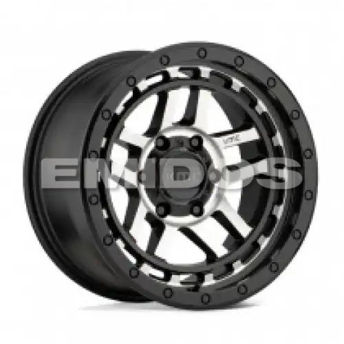 KMC KM540 RECON SATIN BLACK MACHINED 5x127 18R 8.5 78.1 BNK