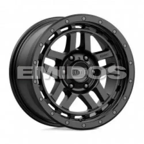 KMC KM540 RECON SATIN BLACK 6x139.7 18R 8.5 106.1 18