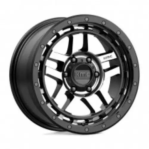 KMC KM540 RECON SATIN BLACK MACHINED 6x120 18R 8.5 66.9 18