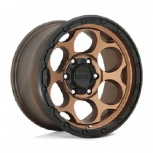 KMC KM541 DIRTY HARRY MATTE BRONZE W/ BLACK LIP 6x139.7 17R 8.5 106.1 18