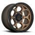 KMC KM541 DIRTY HARRY MATTE BRONZE W/ BLACK LIP 5x127 18R 8.5 71.5 BNK