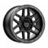 KMC KM544 MESA SATIN BLACK W/ GLOSS BLACK LIP 6x135 17R 8.5 87.1 BNK