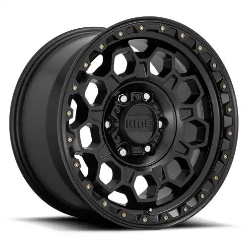 KMC KM545 TREK SATIN BLACK 6x139.7 17R 8 100.3 35
