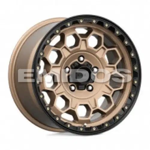 KMC KM545 TREK MATTE BRONZE W/ BLACK LIP 5x127 17R 9 71.5 18