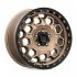 KMC KM545 TREK MATTE BRONZE W/ BLACK LIP 6x139.7 17R 9 106.1 -12