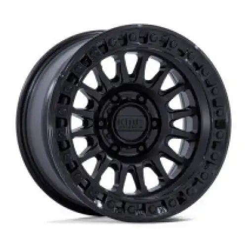 KMC KM552 IMS MATTE BLACK W/ GLOSS BLACK LIP 8x170 18R 9 125.1 BNK
