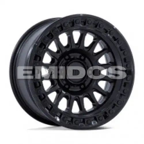 KMC KM552 IMS MATTE BLACK W/ GLOSS BLACK LIP 8x170 20R 9 125.1 BNK