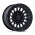 KMC KM552 IMS MATTE BLACK W/ GLOSS BLACK LIP 8x180 20R 9 124.2 18
