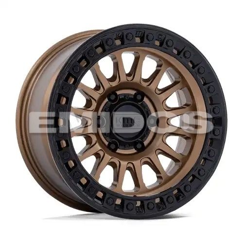 KMC KM552 IMS MATTE BRONZE W GLOSS BLACK LIP 6x135 17R 8.5 87.1 -10